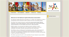 Desktop Screenshot of nationalattractions.com.au